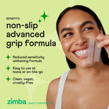 Zimba bandes blanchiment menthe-poivrée usage quotidien pratique à domicile