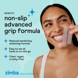 Goût menthe frais des bandes Zimba Strips pour une routine agréable.