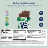 Barre Zing proteinee vegan avec amandes et cacao en vedette.