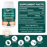 Zingicin forme liposomale tocotrienols - liposomes favorisent une meilleure absorption.