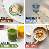 Zint Collagène Peptides — se mélange facilement dans café ou smoothie