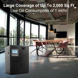 Zinyeme Diffuseur d'Arôme, compatible HVAC pour grands espaces et bureaux.