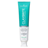 Dentifrice minéral Zion Health ClayBrite dans son emballage prêt pour la routine quotidienne.