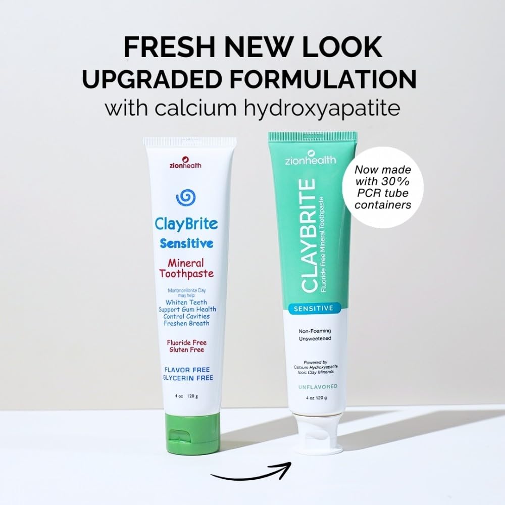 Extrait de thé vert apaisant intégré dans Zion Health ClayBrite Sensitive.