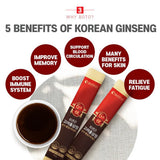 Racine ginseng rouge coreen mature provenant de fermes fiables pour BOTO6