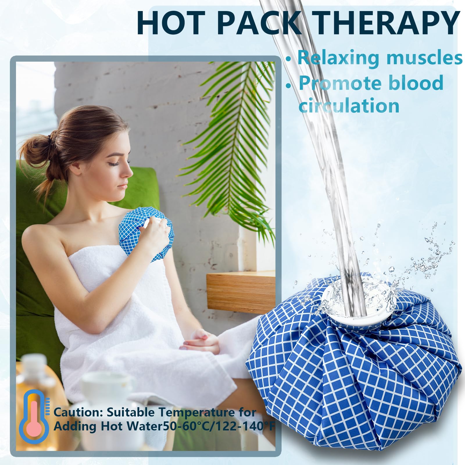 ZIPICU kit glace ensemble 4 sacs – kit pratique pour la maison.