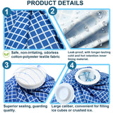 ZIPICU sac glace 9 po – solution polyvalente pour douleurs et gonflements.