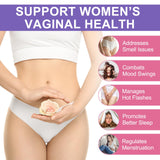 ZIXAOK gommes probiotiques ananas pour soutenir la flore vaginale.