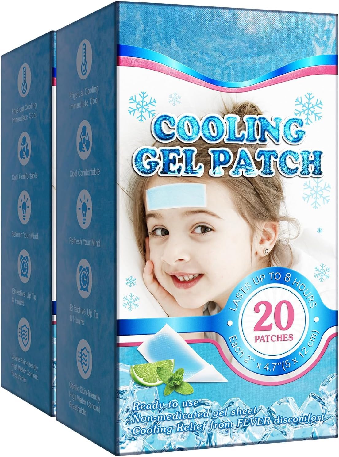 Patch fièvre ZIXAOK pour enfant sur le front, apaise rapidement.