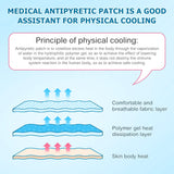 Patch fièvre ZIXAOK pour enfant sur la nuque offre relief prolongé.