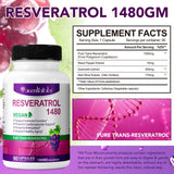 ZIXAOK résveratrol vegan: formule sans OGM et sans allergènes.