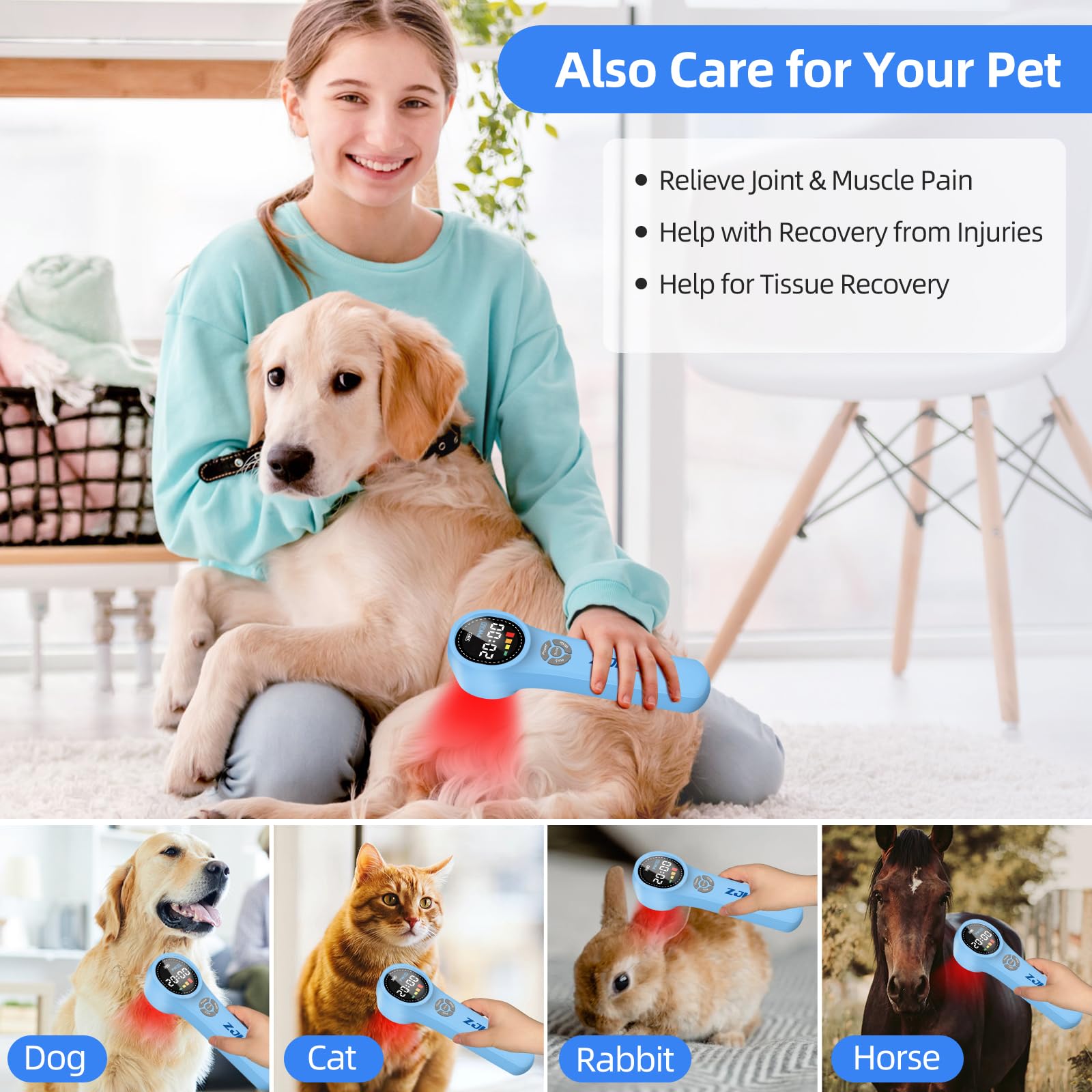 ZJKC peut etre utilise aussi pour soins veterinaire des animaux