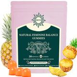 Gommes ZKTIA équilibre féminin, goût d’ananas, soutien potentiel du bien-être quotidien.