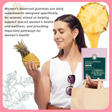Gommes ZKTIA saveur ananas hawaïen, plaisir tropical et énergie douce.