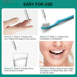 ZLSJJCLMZ Gum Restore Drops — emballage portable, idéal en voyage.
