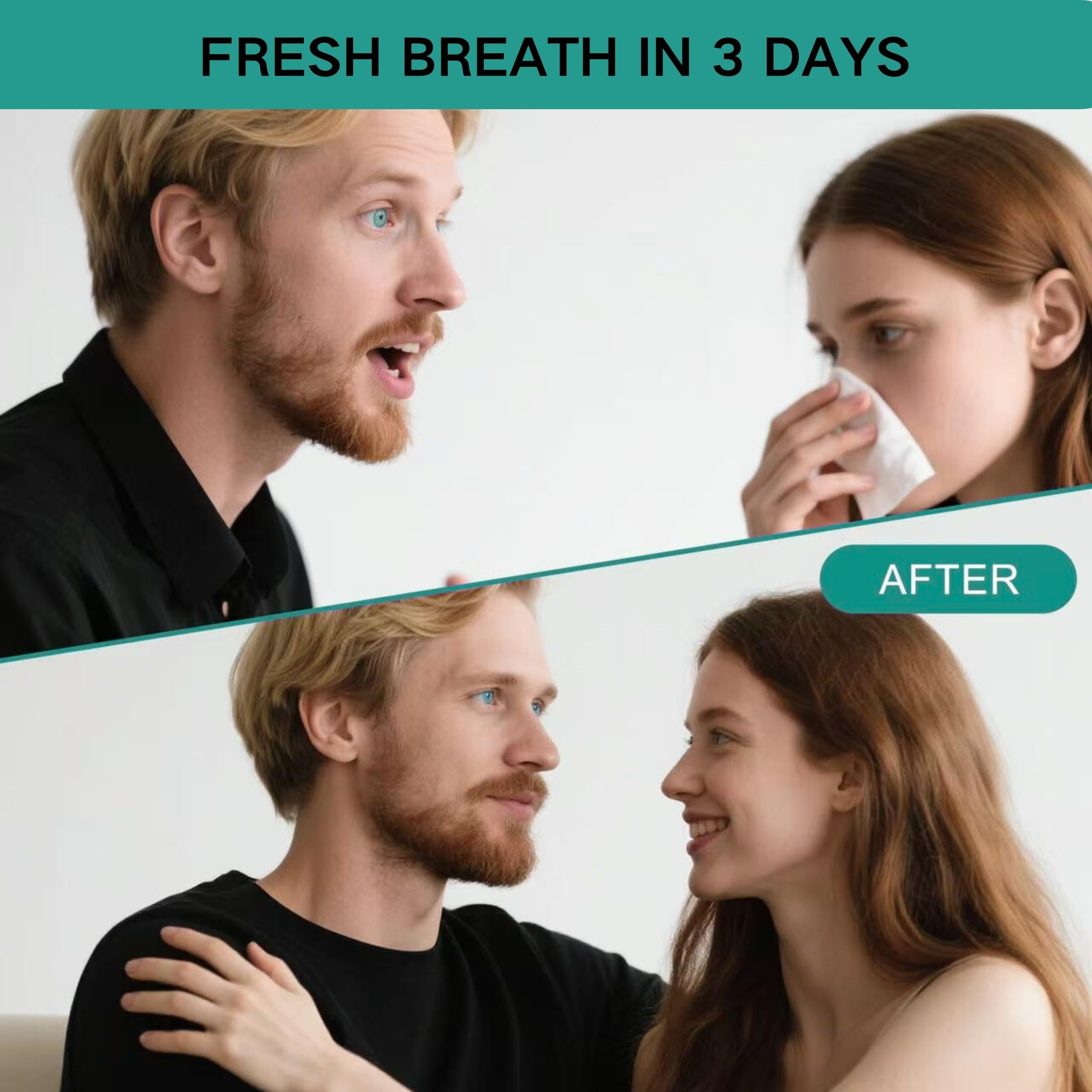 ZLSJJCLMZ Gum Restore Drops — haleine plus fraîche après utilisation.