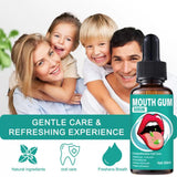 ZLSJJCLMZ Gum Restore Drops — utilisation quotidienne facile 2–3 fois par jour.