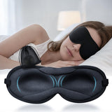 Masque ZLZQER noir 3D ultra mince pour obscurité efficace et confort immédiat