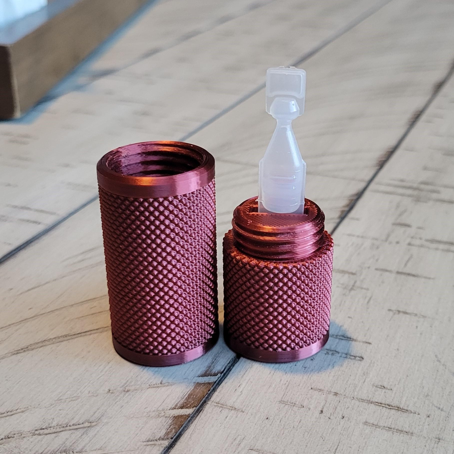 Znet3D étui gouttes oculaires avec fermeture vissable pour éviter les pertes