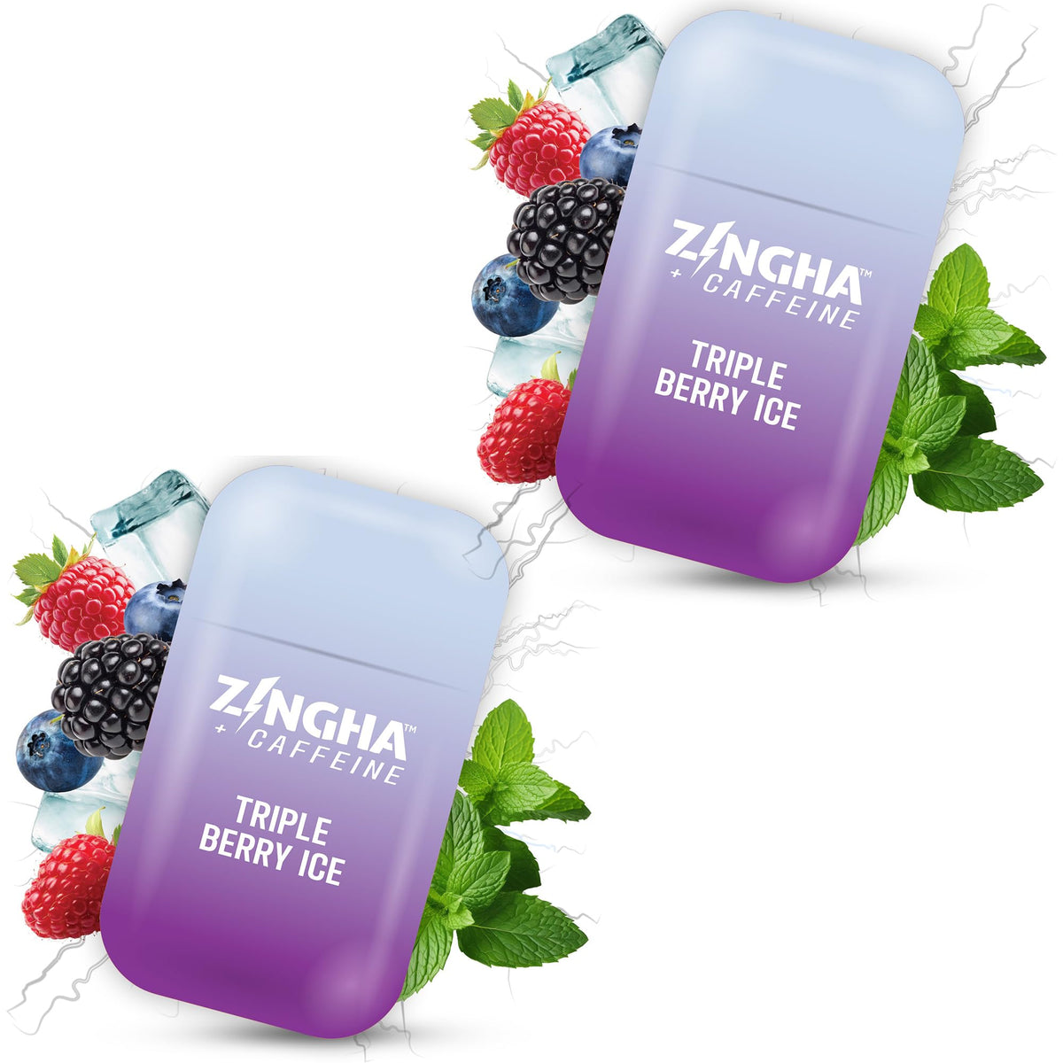 Inhalateur nasal Z!NGHA énergie caféinée, recharge rapide en déplacement.