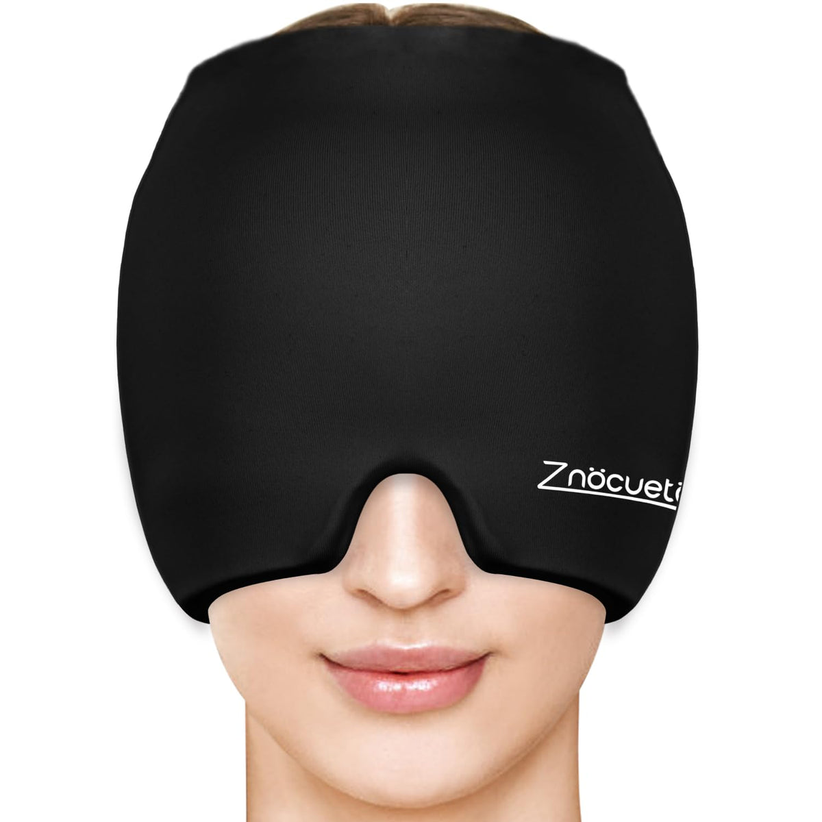 ZNÖCUETÖD bonnet migraine gel 360: soulagement enveloppant et lumière bloquée