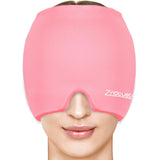 ZNÖCUETÖD cap-gel migraine: vue tête, soulagement rafraîchissant pour la tête et les yeux