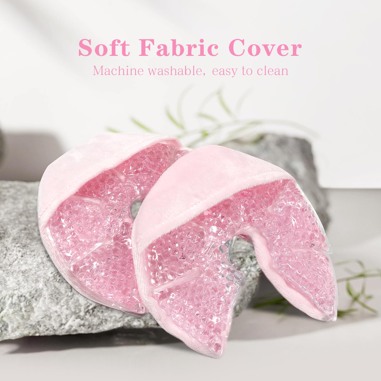 ZNÖCUETÖD compresse gel sein rose couverture douce – toucher agréable sur la peau