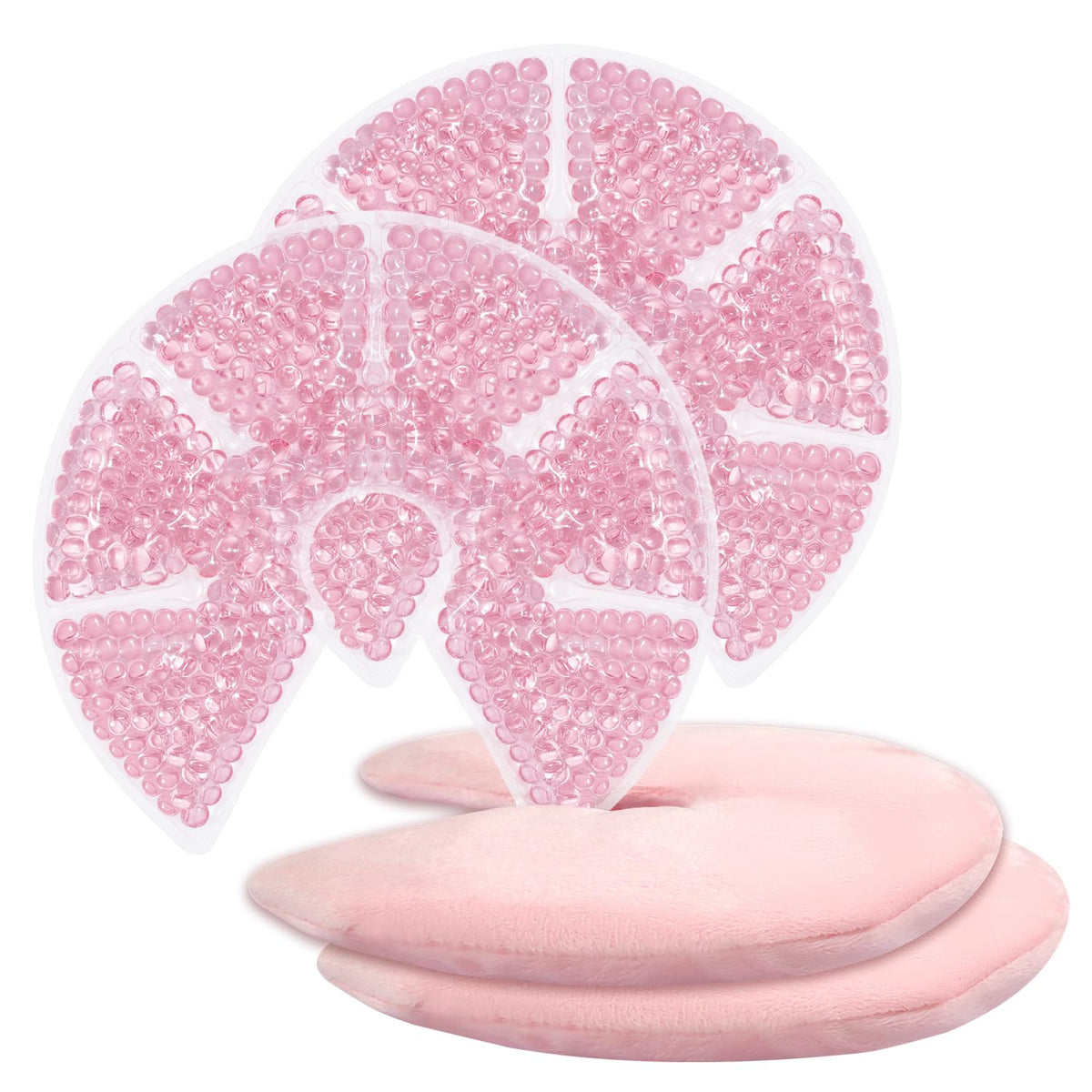 ZNÖCUETÖD compresse gel sein rose extérieur – confort doux pendant l'allaitement