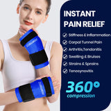 ZNÖCUETÖD gel froid chaud pour poignet, usage réutilisable.