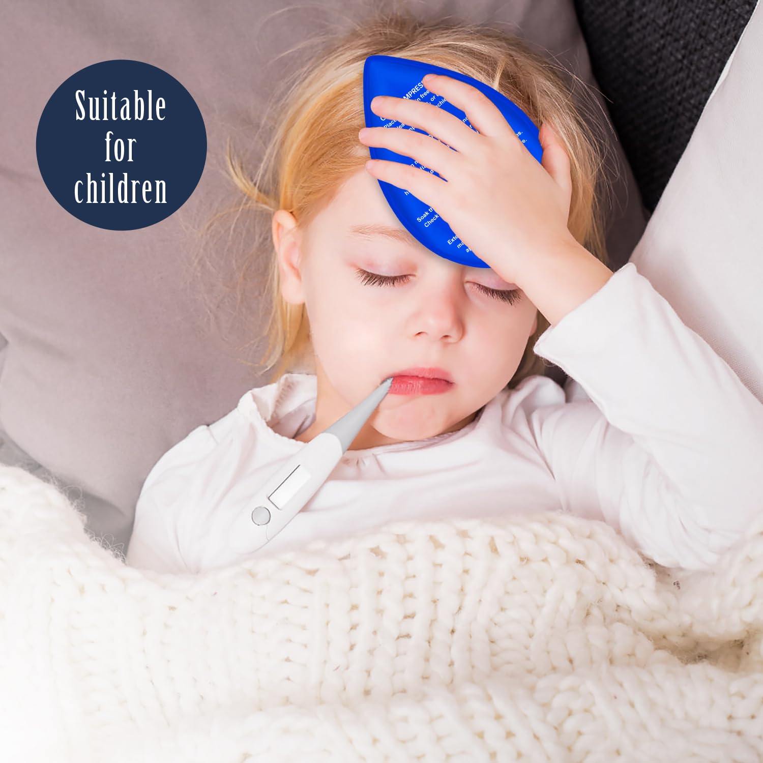 ZNÖCUETÖD gel glace multi-zone, idéal pour visage et cou.