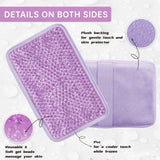 ZNÖCUETÖD Gel Glace Face Peluche – surface douce pour un confort agréable.