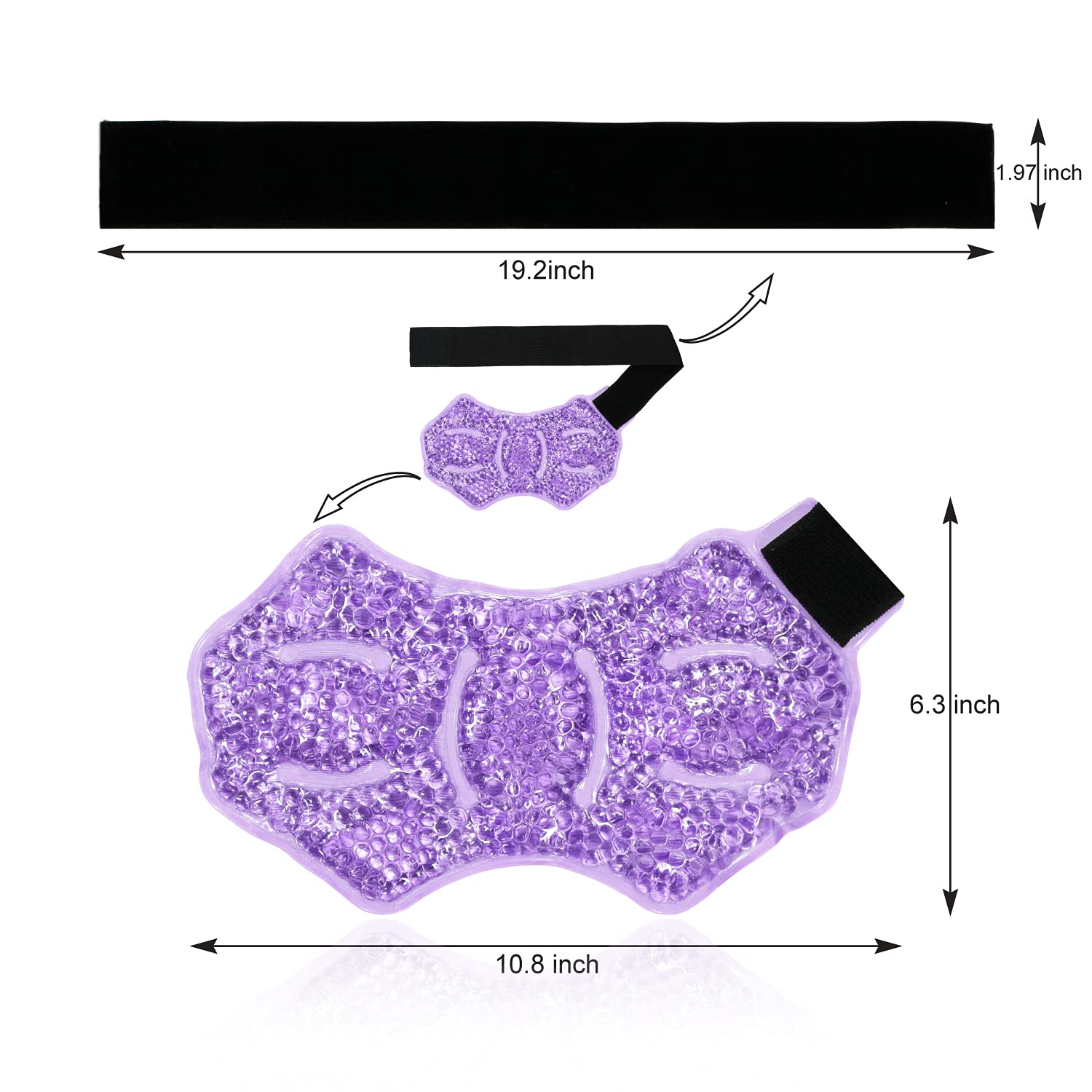 ZNÖCUETÖD gel-perles-reutilisable durable et sûr pour plusieurs usages.
