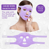 ZNÖCUETÖD Masque Gel Glacé Bien-Être Domicile, routine beauté pratique