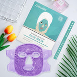 ZNÖCUETÖD Masque Gel Glacé Visage Froid, atténue poches et cernes
