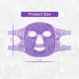 ZNÖCUETÖD Masque Gel Glacé Yeux, utilisation confortable autour des yeux