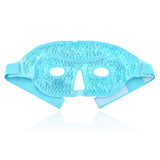 ZNÖCUETÖD Masque yeux doublure peluche bleu, douceur veloutée pour détente.