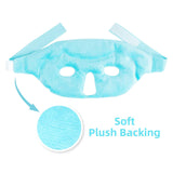 ZNÖCUETÖD Masque yeux sinus bleu, peut aider à apaiser la pression et les irritations.