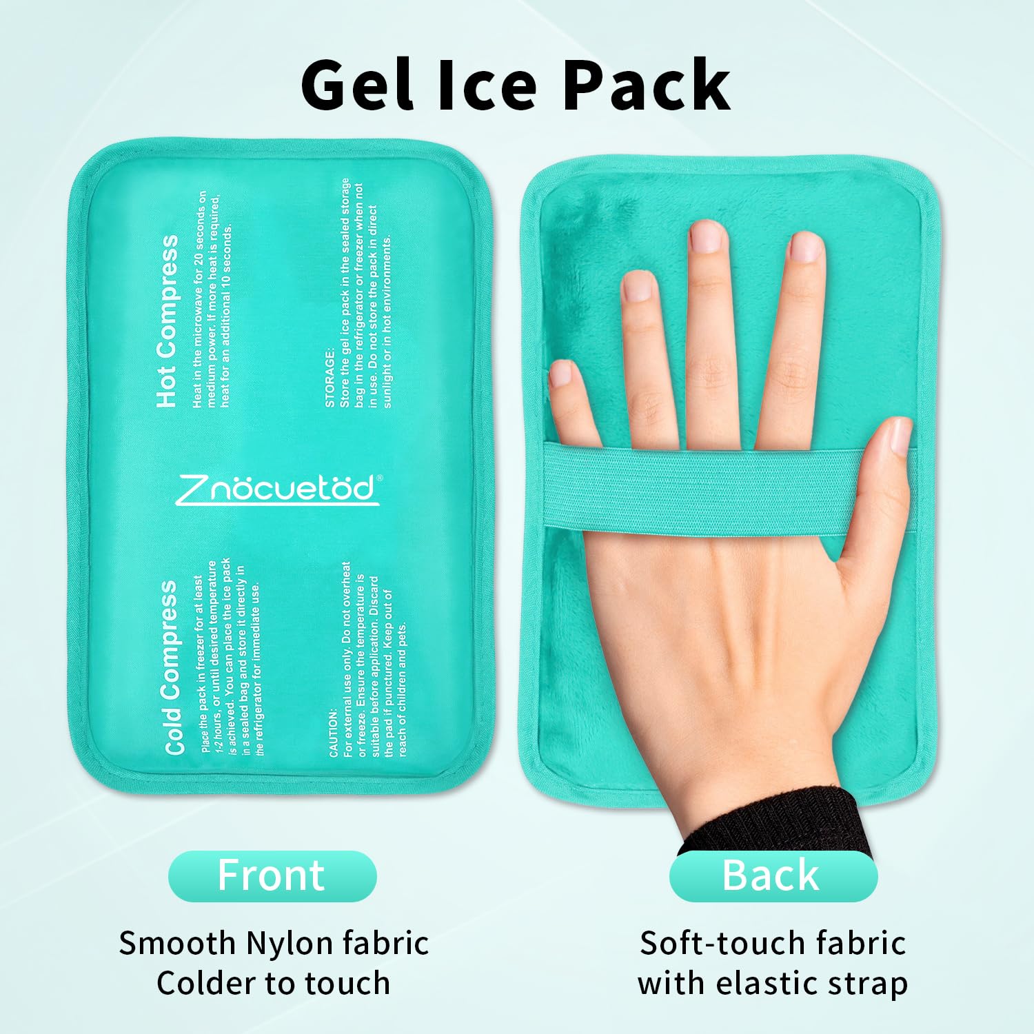 ZNÖCUETÖD poche flexible qui conserve le froid.
