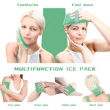 ZNÖCUETÖD Gel Pack genou prêt à l emploi pour une douceur refroidissante.