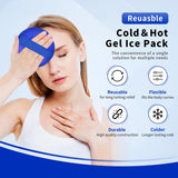 ZNÖCUETÖD pack glace visage pour soulagement local et récupération.