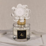 Parfum Fig Vetiver dans le diffuseur Zodax, ambiance boisée et fruitée.