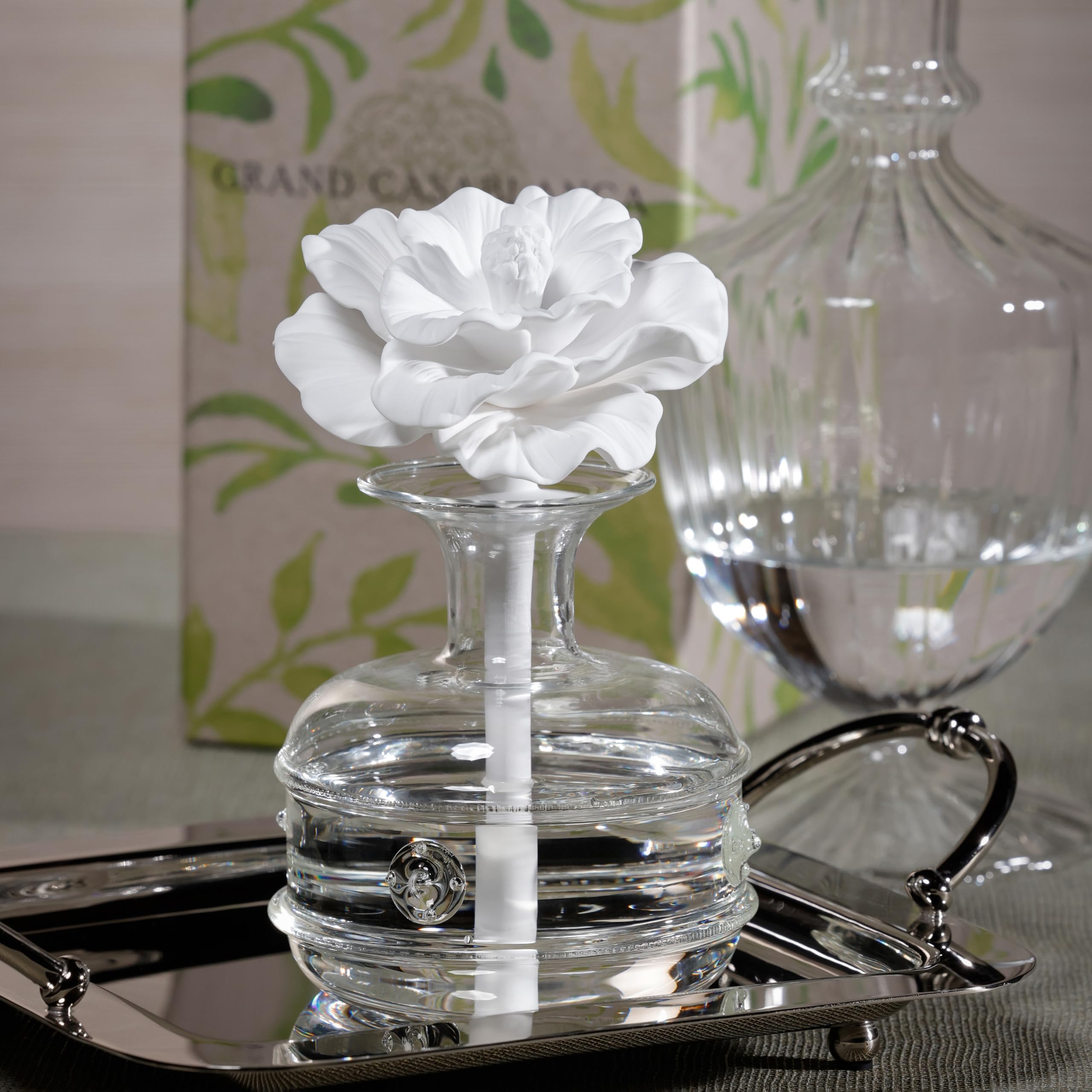 Zodax Grand Casablanca: diffuseur 50 ml, format portable pour petits espaces.