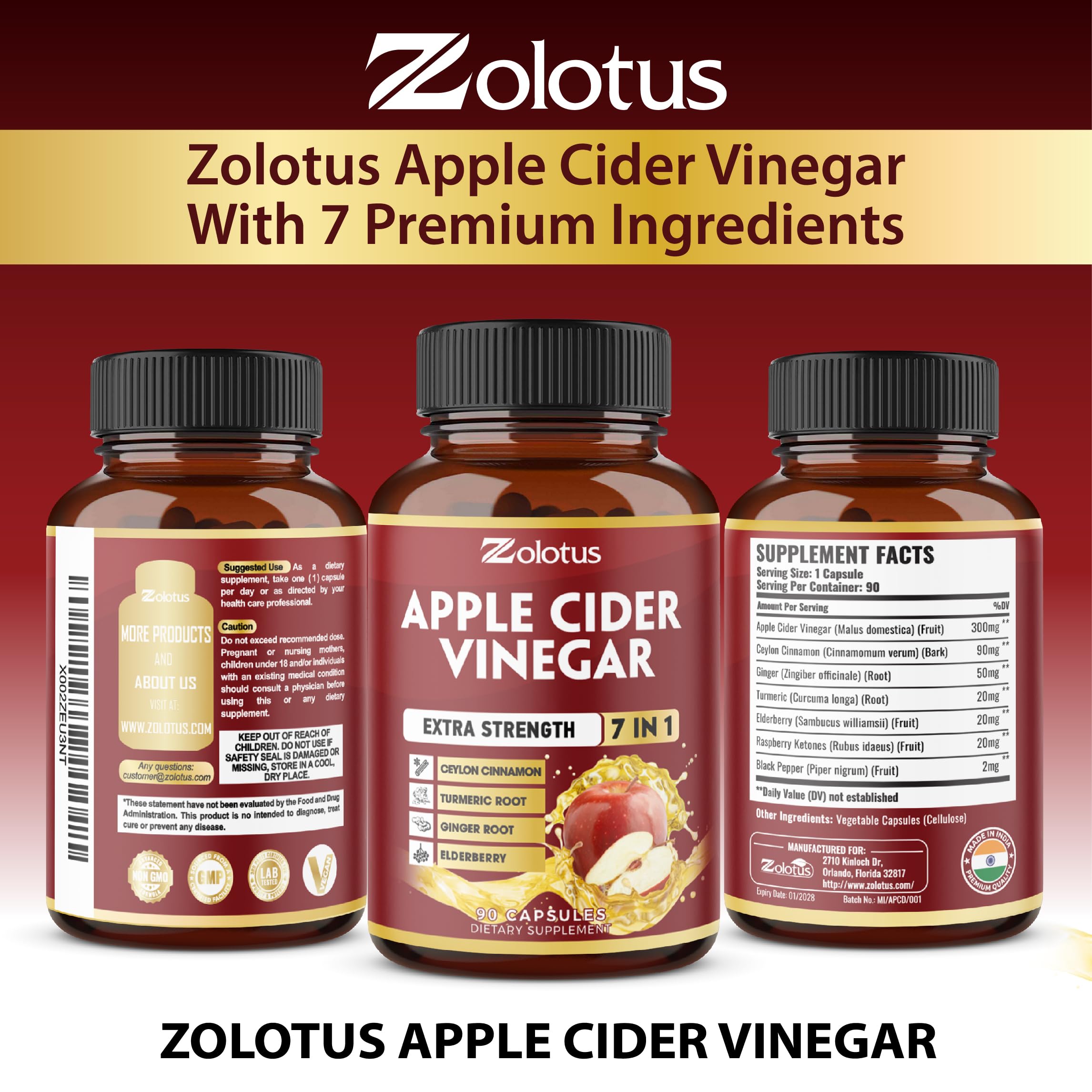 Zolotus boîte 90 capsules – approvisionnement pratique pour trois mois