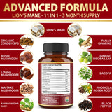 Zolotus – liste d’ingrédients incluant Cordyceps et Ganoderme lucidum utile pour énergie et concentration.