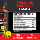 Zolotus Tribulus Panax Ginseng, capsules et emballage, formule premium pour le bien-être quotidien.