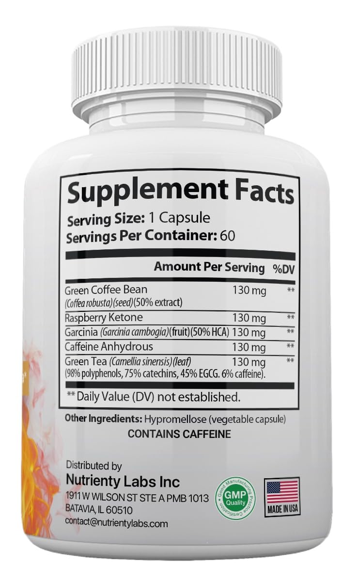 Zonata Fitburn Weight - flacon de 60 capsules, format pratique à emporter.