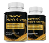 Zonata Males tablettes - emballage principal, routine quotidienne.