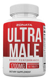 Zonata Puissance Masculine gelules emballage, soutien potentiel d'energie quotidienne