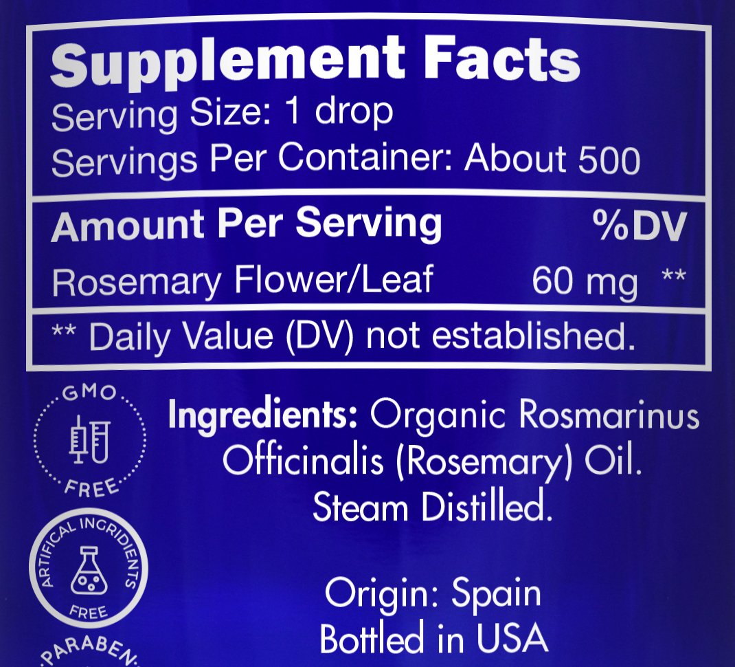 Zongle romarin bio - huile essentielle prête à cuisiner, saveur herbacée subtile.