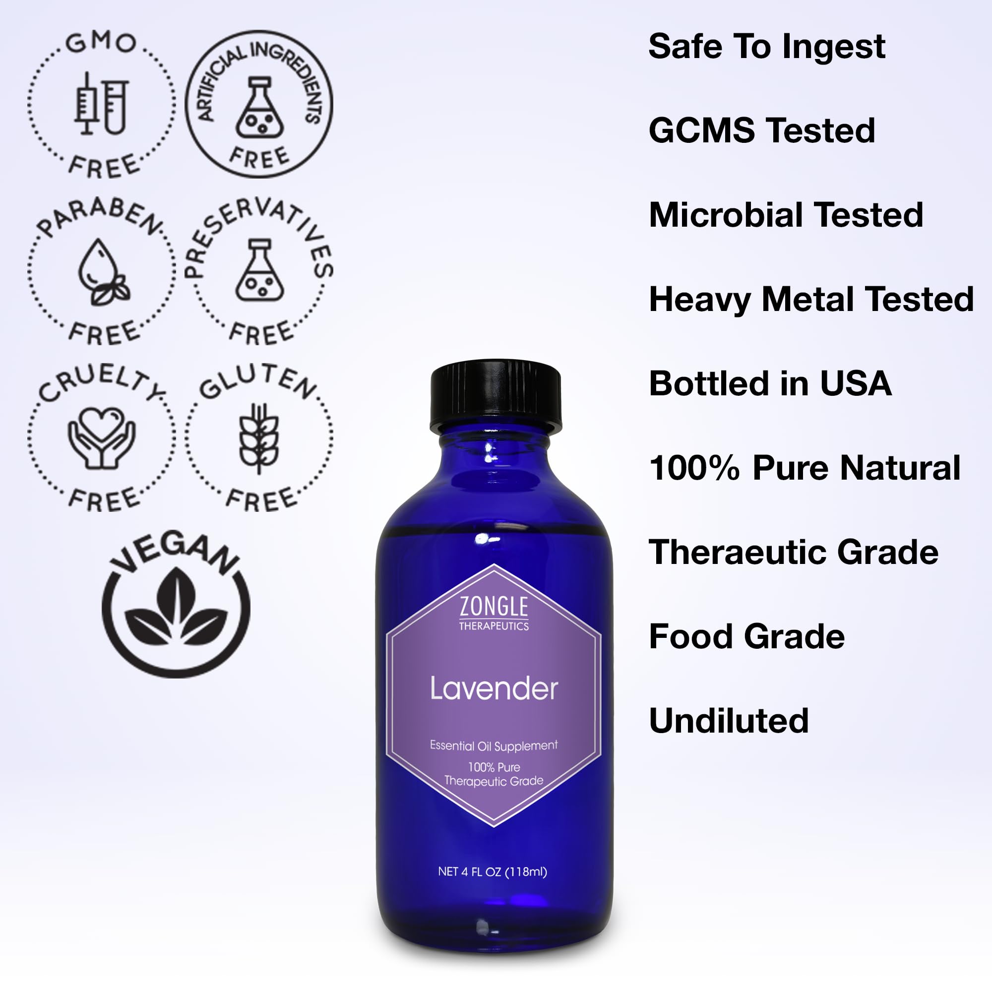 Utilisation culinaire Lavande Zongle Therapeutics dans boisson florale